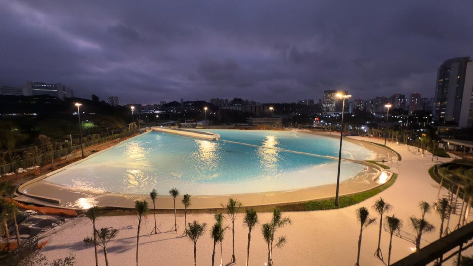 Beyond the Club surf park in São Paulo, SP, Brazil