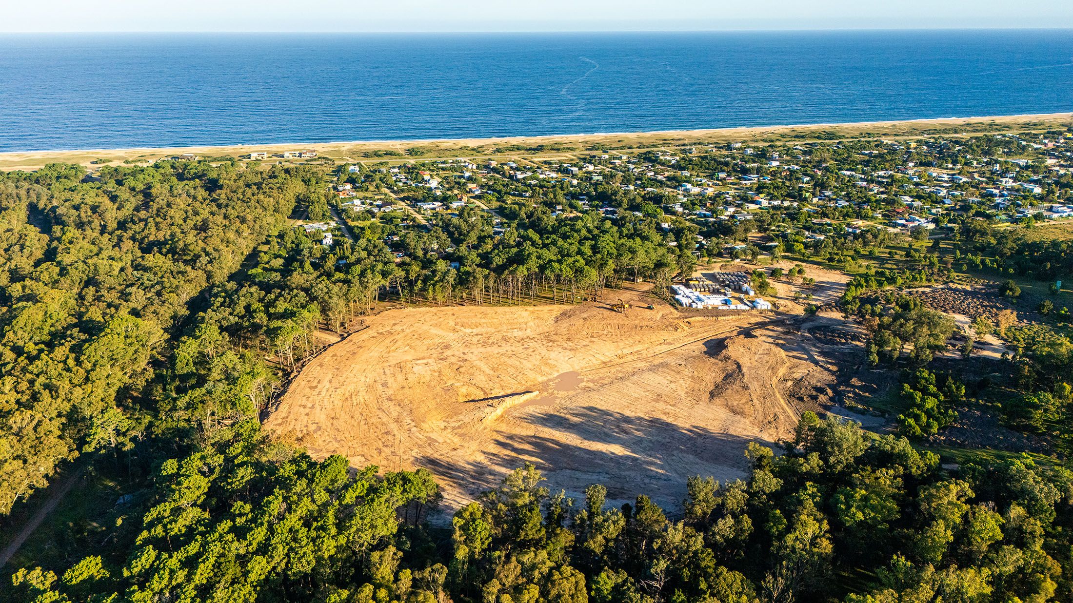 El Nido surf park in Punta del Este, Uruguay