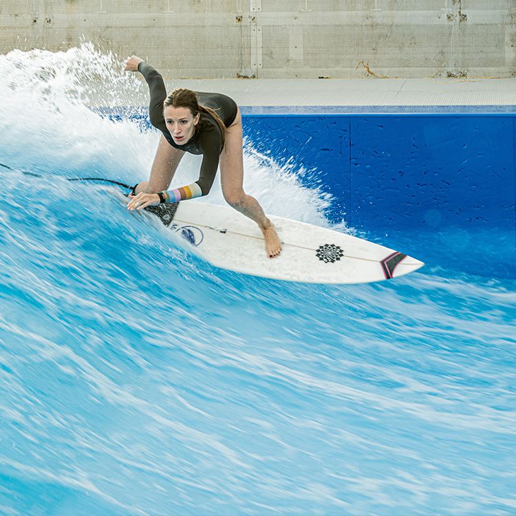 Honna Surf Hub surf park in Alcorcón, Madrid, Spain