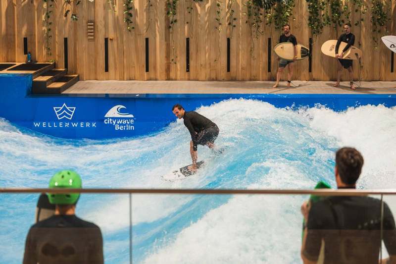 Wellenwerk Berlin surf park in Berlin, Germany