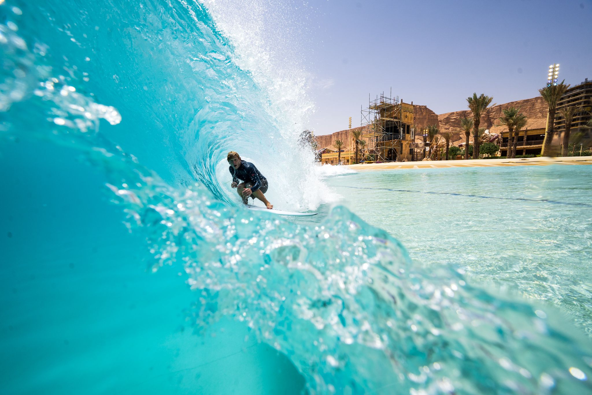 Qiddiya / Aquarabia Surftopia surf park in Qiddiya City, Saudi Arabia