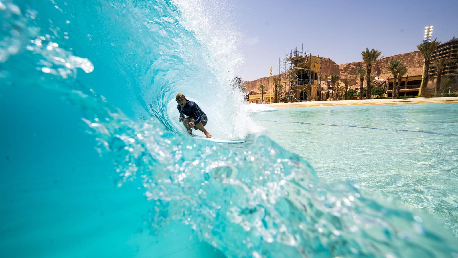 Qiddiya / Aquarabia Surftopia surf park in Qiddiya City, Saudi Arabia