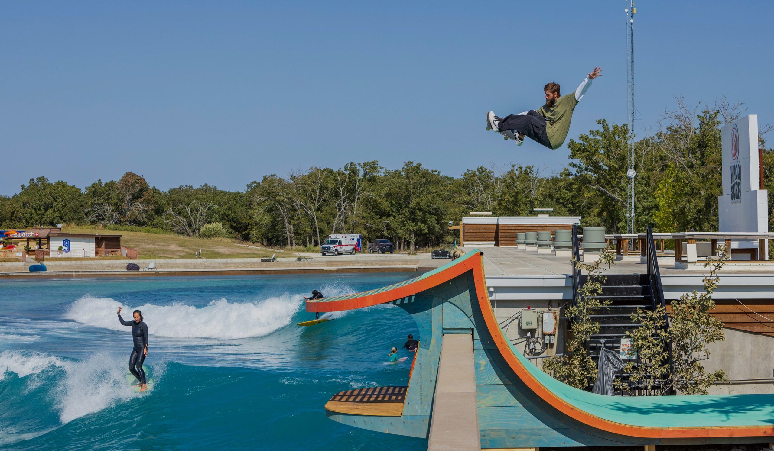 Waco Surf surf park in Waco, Texas, USA