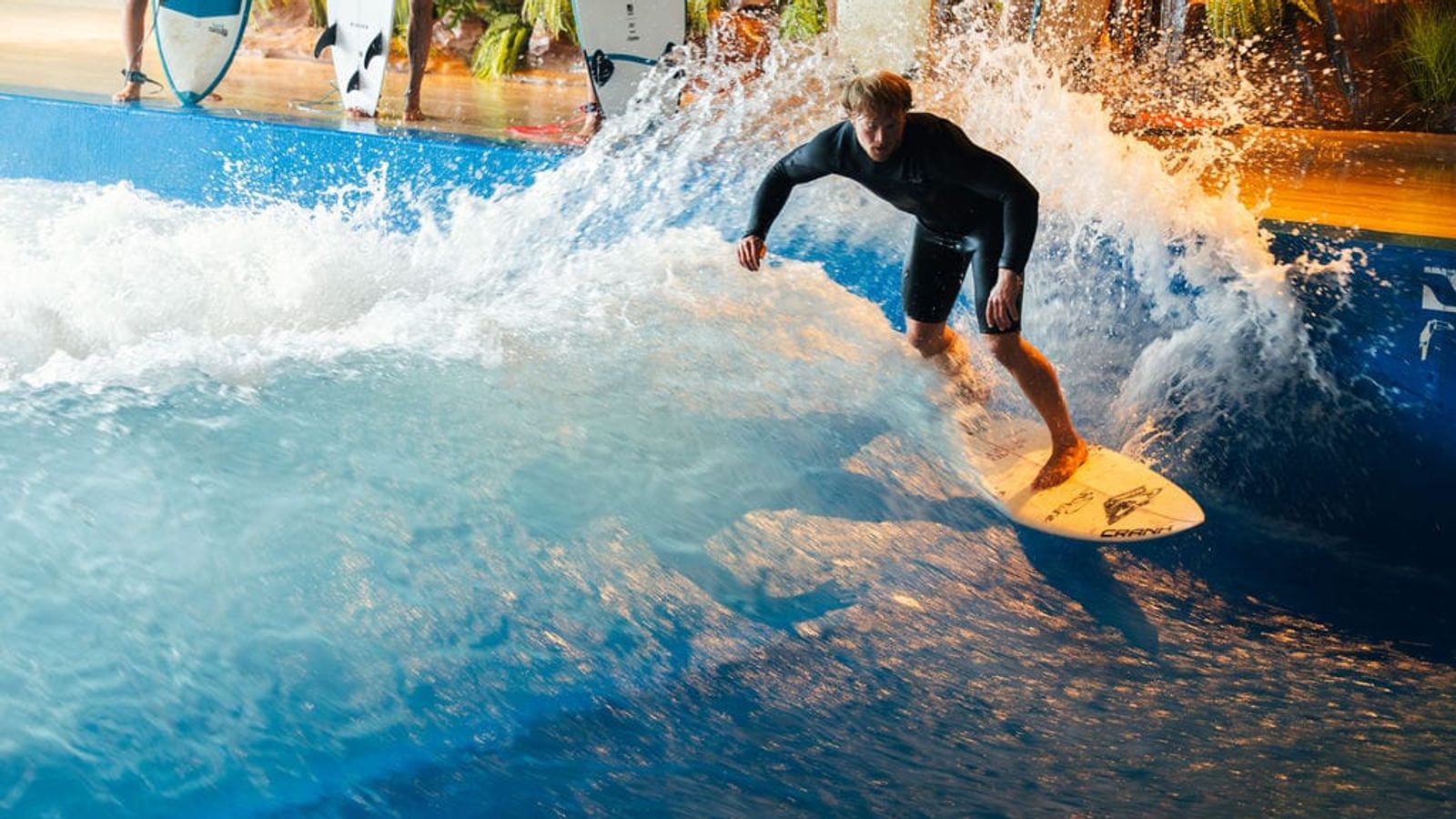 Surflux surf park in Arlon, Belgium