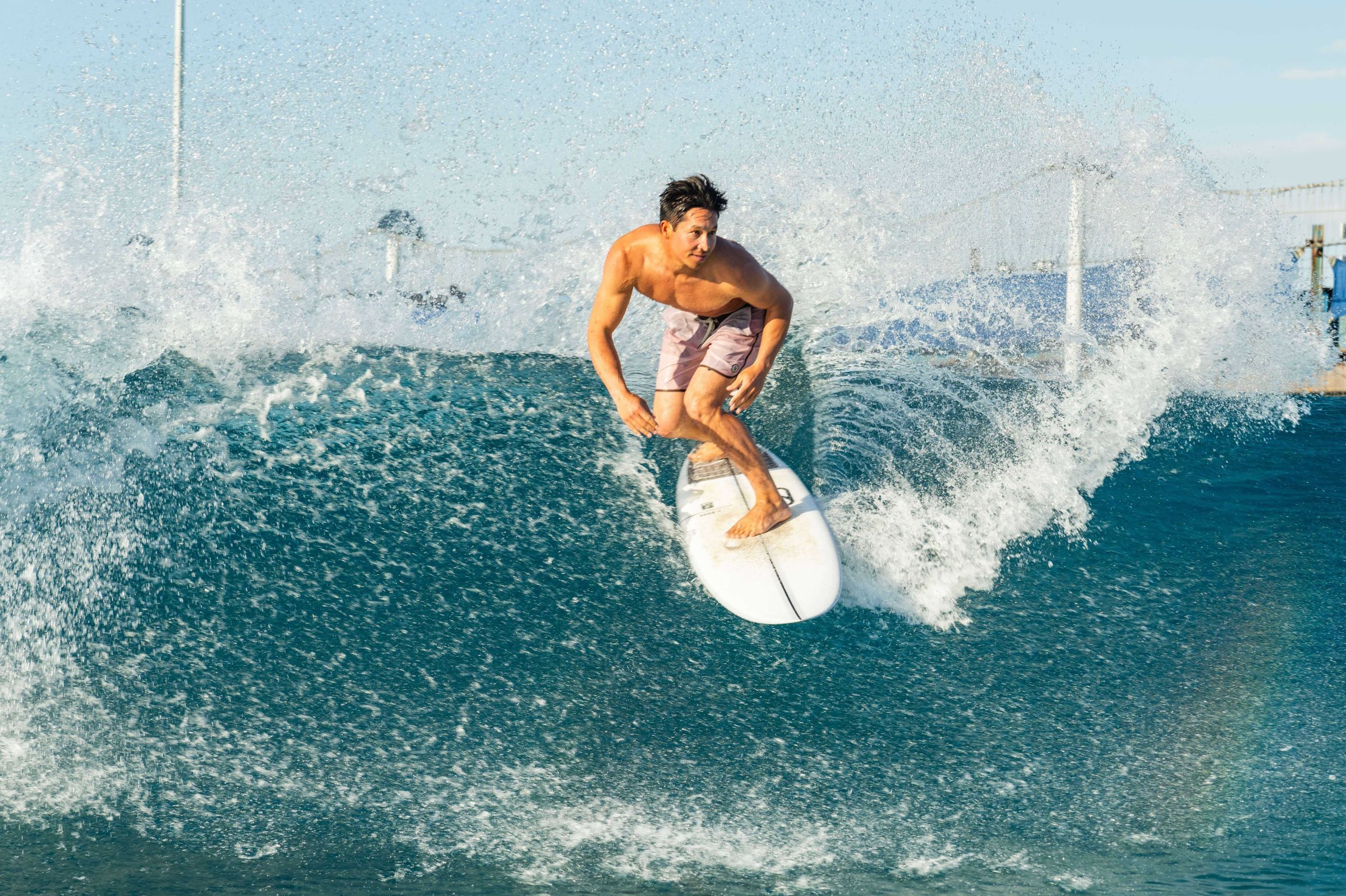 Austin Surf Club surf park in Del Valle, Texas, USA