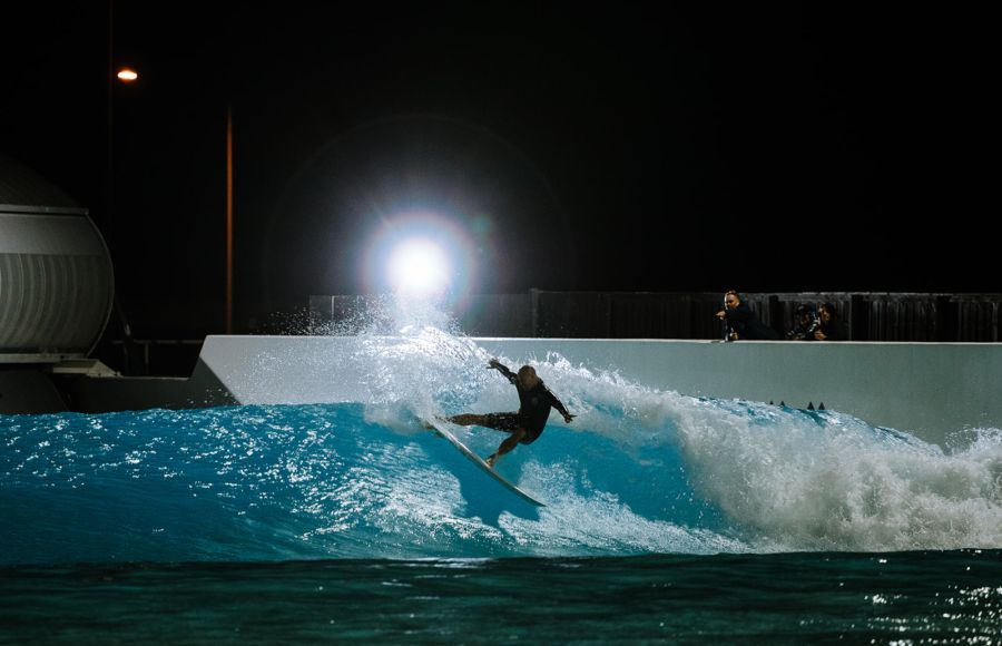URBNSURF Sydney surf park in Sydney Olympic Park, New South Wales, Australia