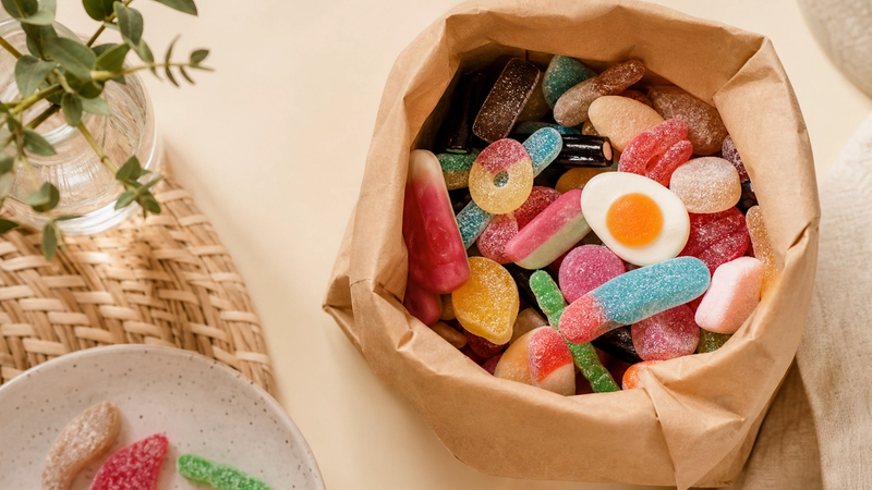 A Saturday bag of pick-and-mix candy