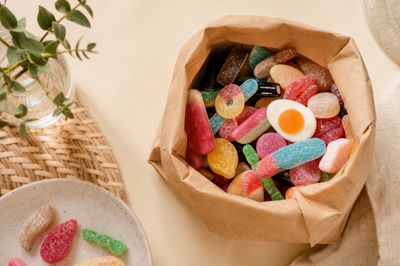 A Saturday bag of pick-and-mix candy