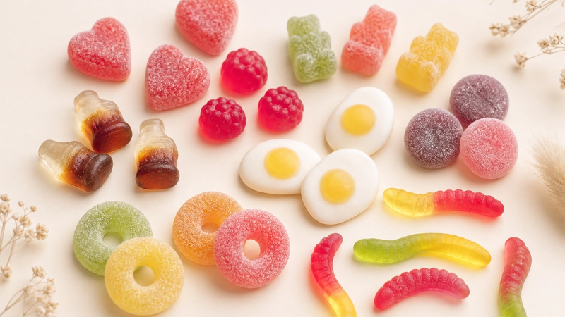 A beginner assortment of Swedish candy