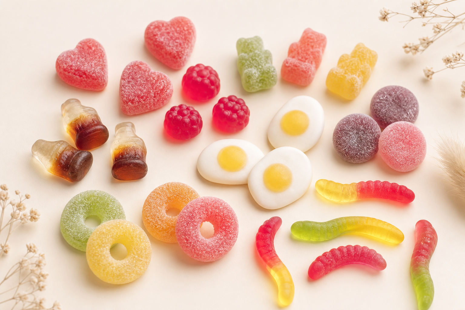 A beginner assortment of Swedish candy