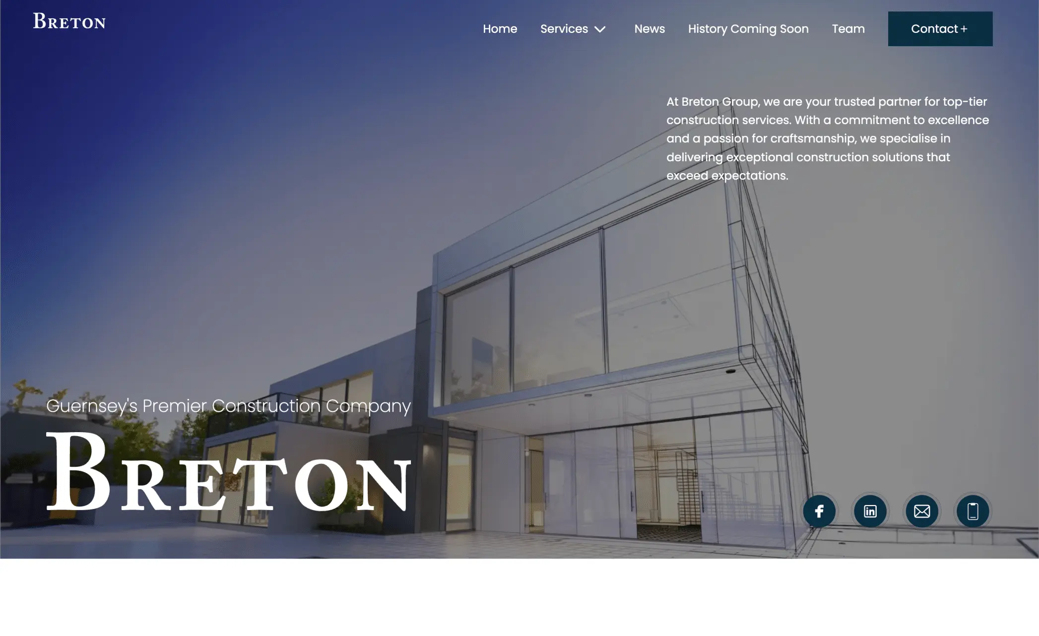 Breton Group Website