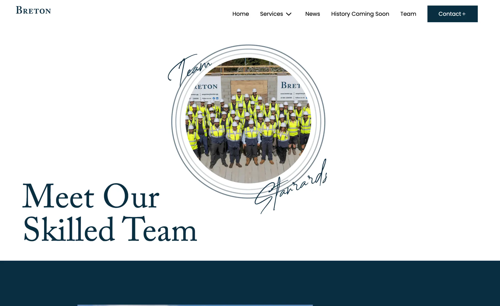Breton Group Website Team Page