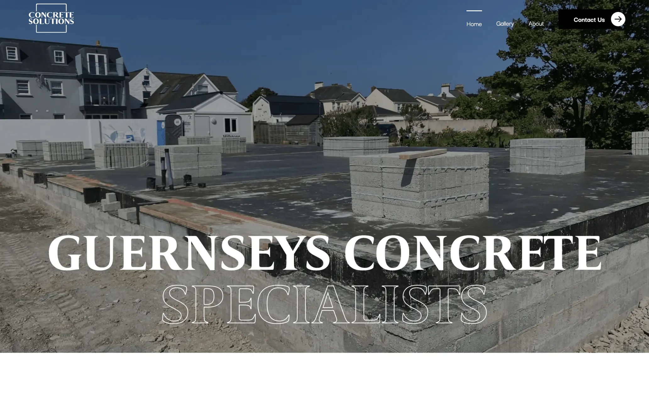 Concrete Solutions Website