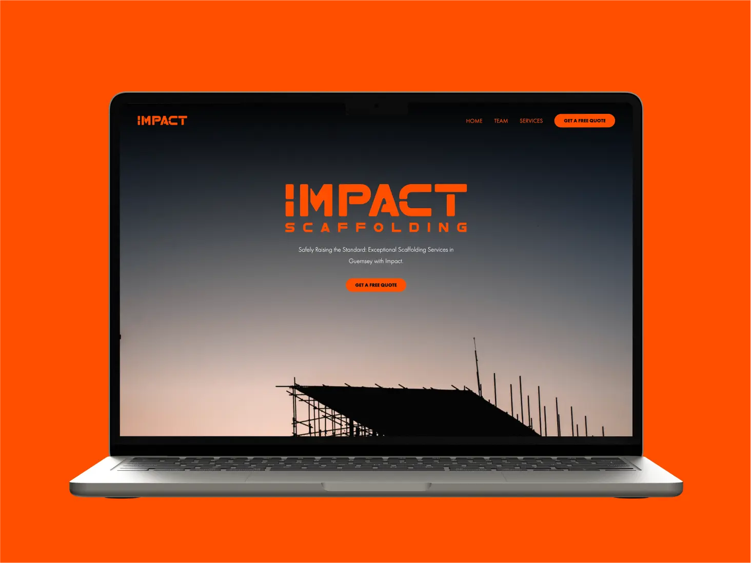 Impact Scaffolding Website