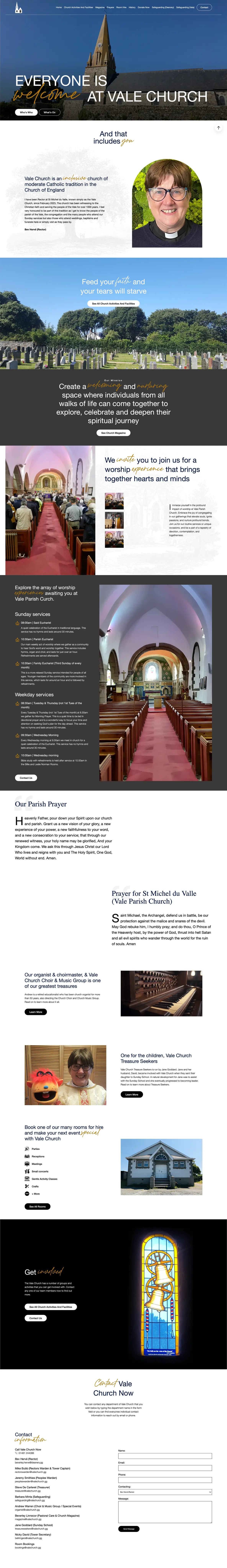 Vale Church Home Page