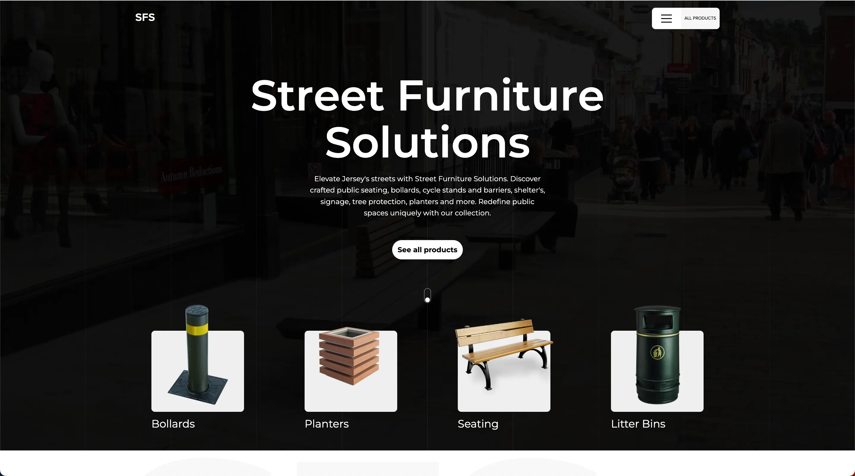 Street Furniture Solutions Jersey Website