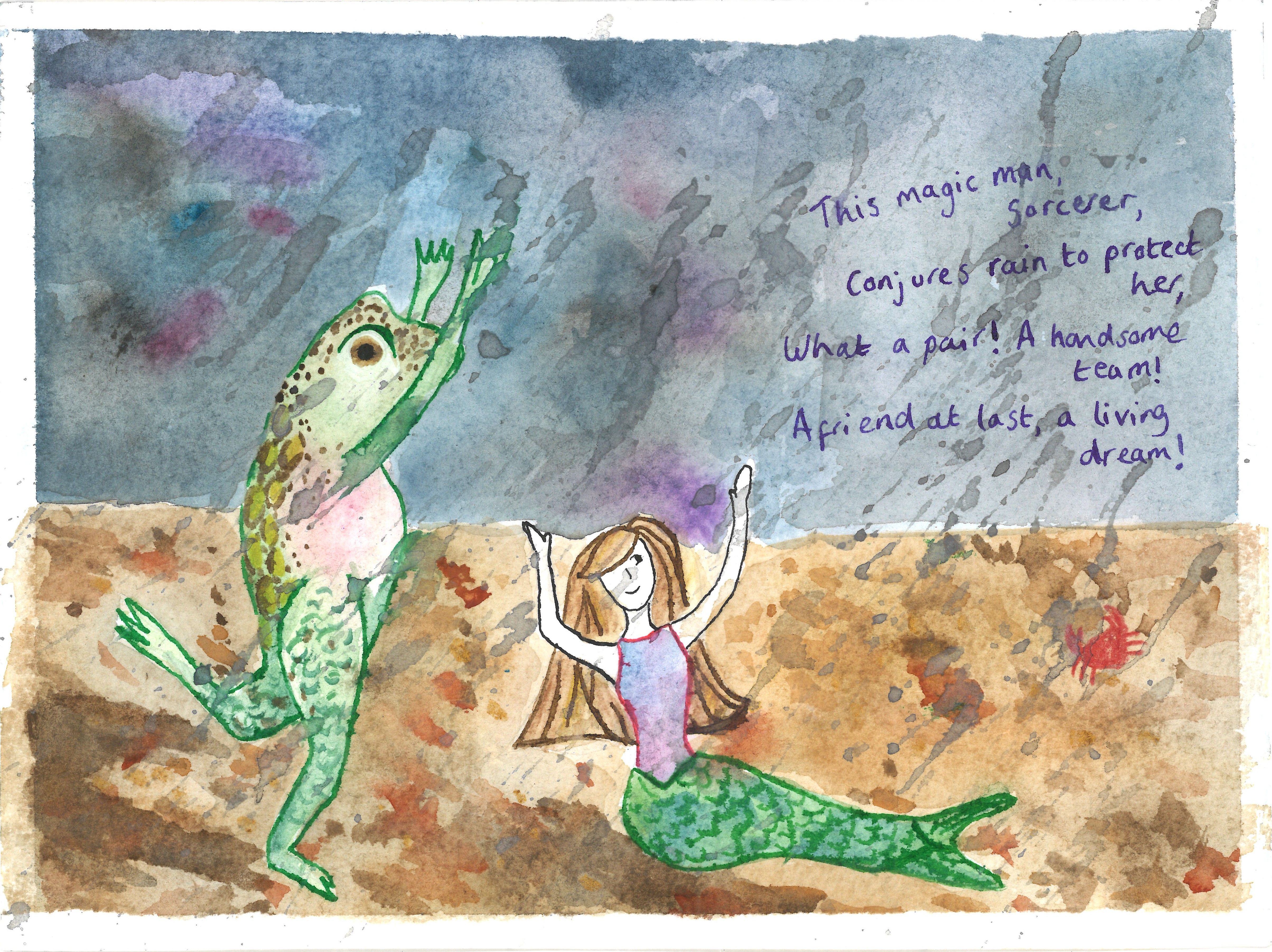 The mermaid and the frog 2