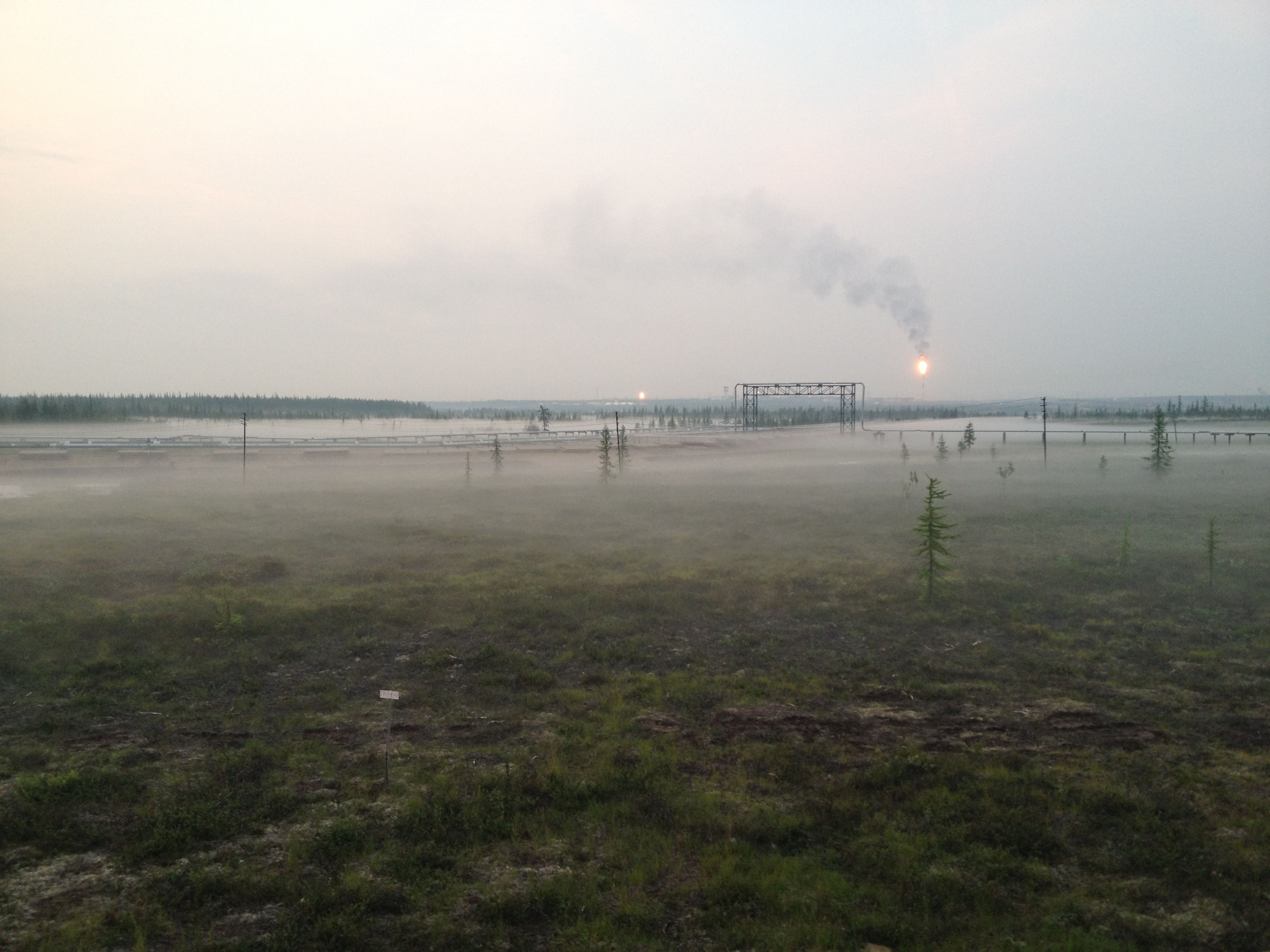 Нефтепровод на тонком льду