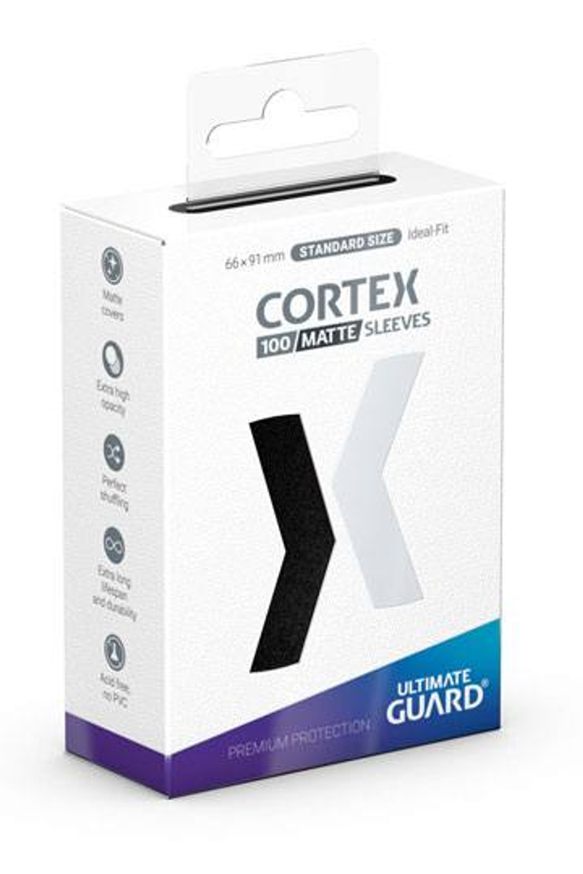 Fundas Cortex Black Matte - Ultimate Guard