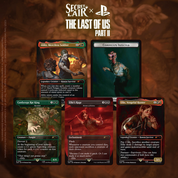 MTG Secret Lair: The Last of Us 2