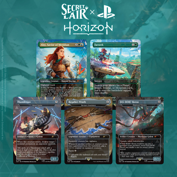 MTG Secret Lair: Into The Forbidden West