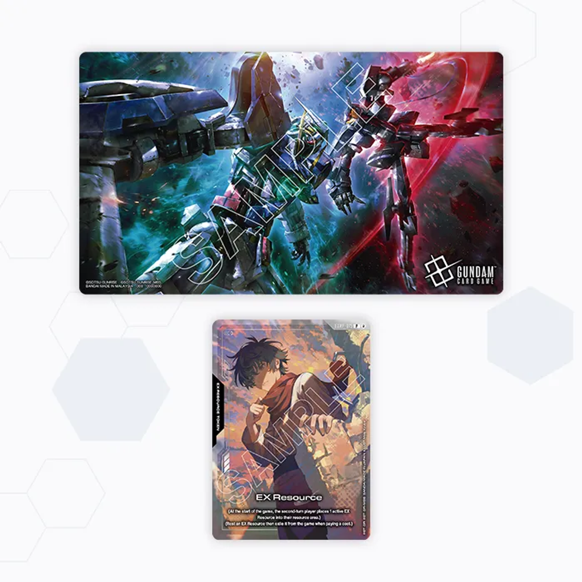 Gundam: Playmat and Card Set Mobile Suit