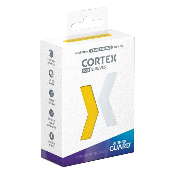 Fundas Cortex Yellow - Ultimate Guard