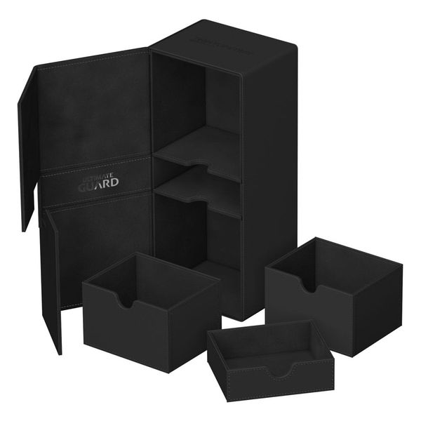 Twin Flip'n'Tray 266+ Black - Ultimate Guard