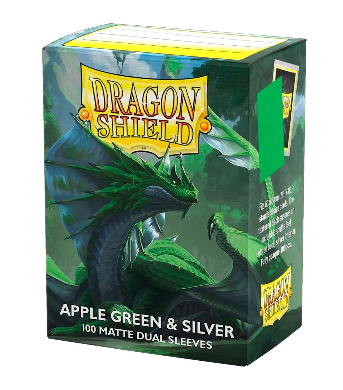 Fundas Apple Green & Silver - Dragon Shield