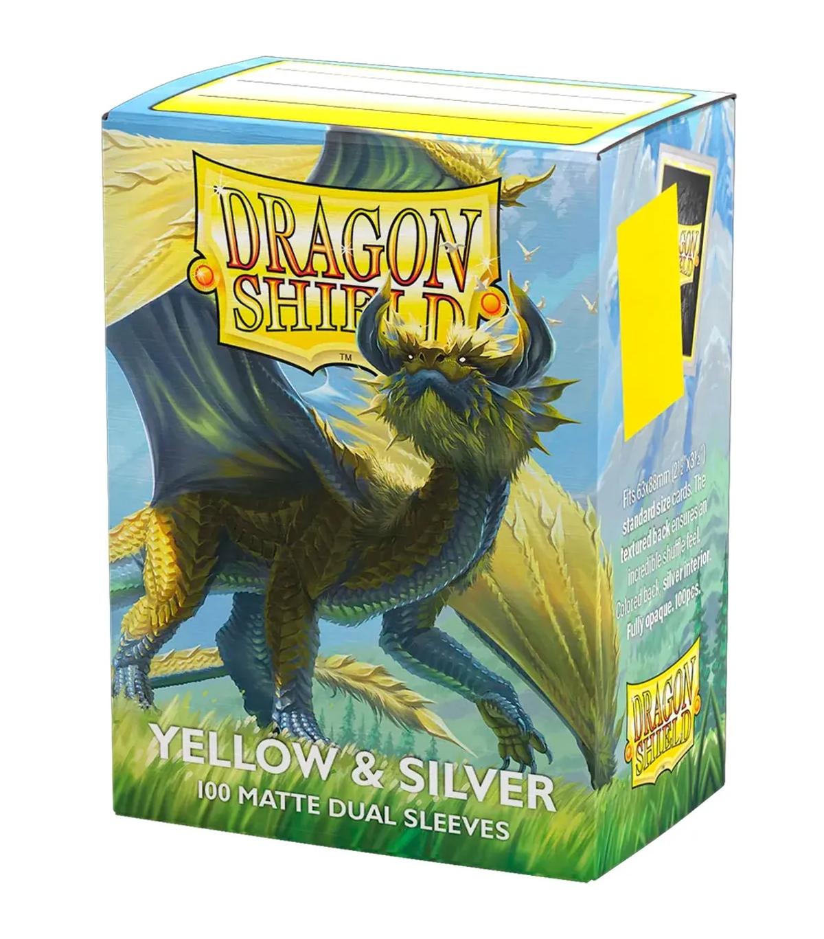 Fundas Yellow & Silver - Dragon Shield