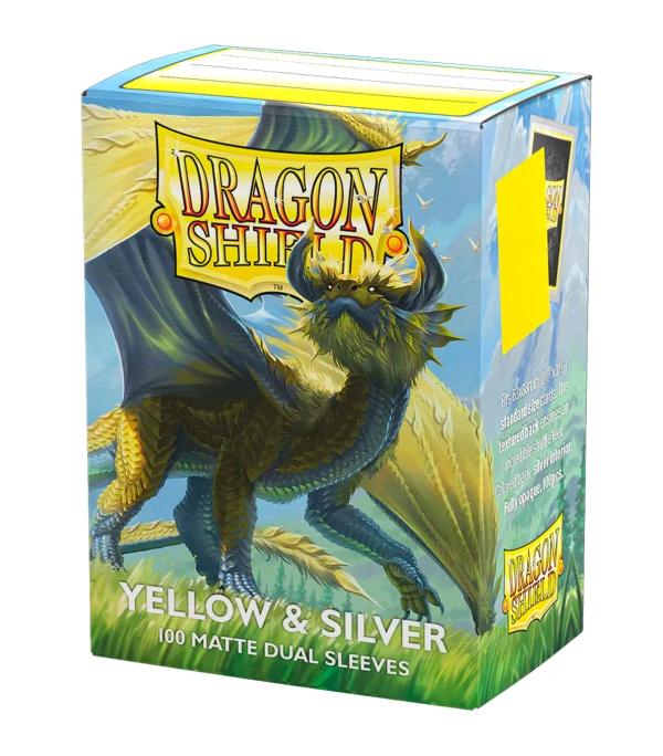 Fundas Yellow & Silver - Dragon Shield