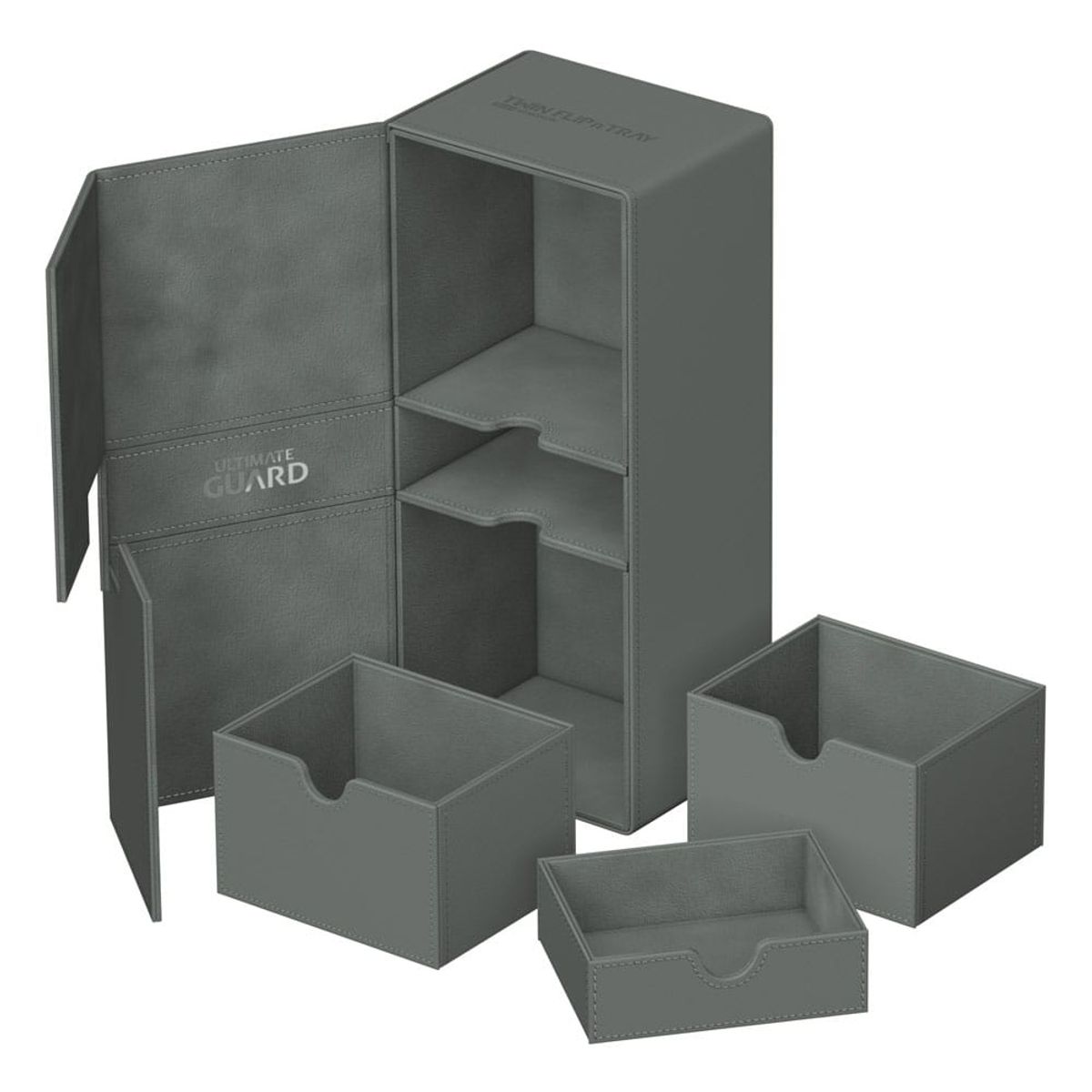 Twin Flip'n'Tray 266+ Grey - Ultimate Guard