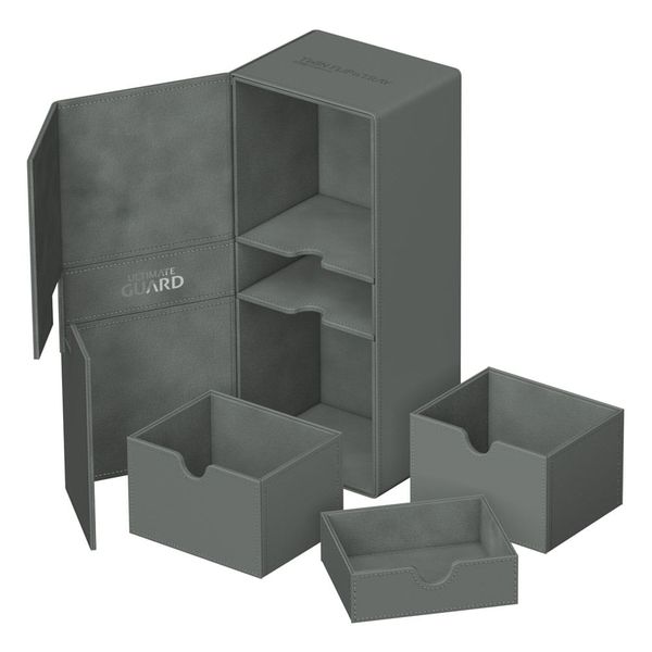 Twin Flip'n'Tray 266+ Grey - Ultimate Guard