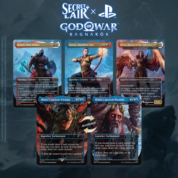 MTG Secret Lair: God of War: Norse