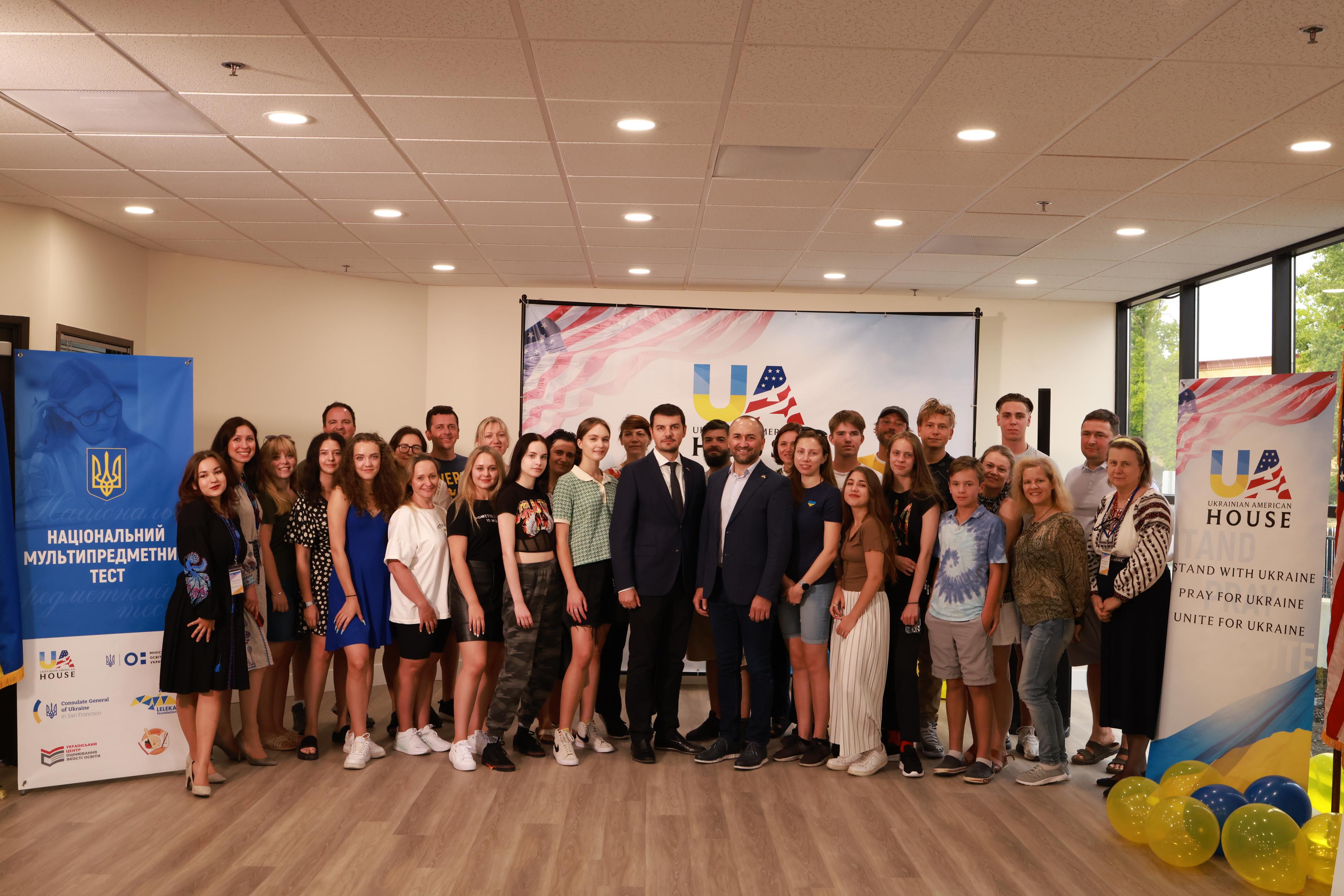 National Multi-subject Testing for Ukrainian graduates was held in the USA