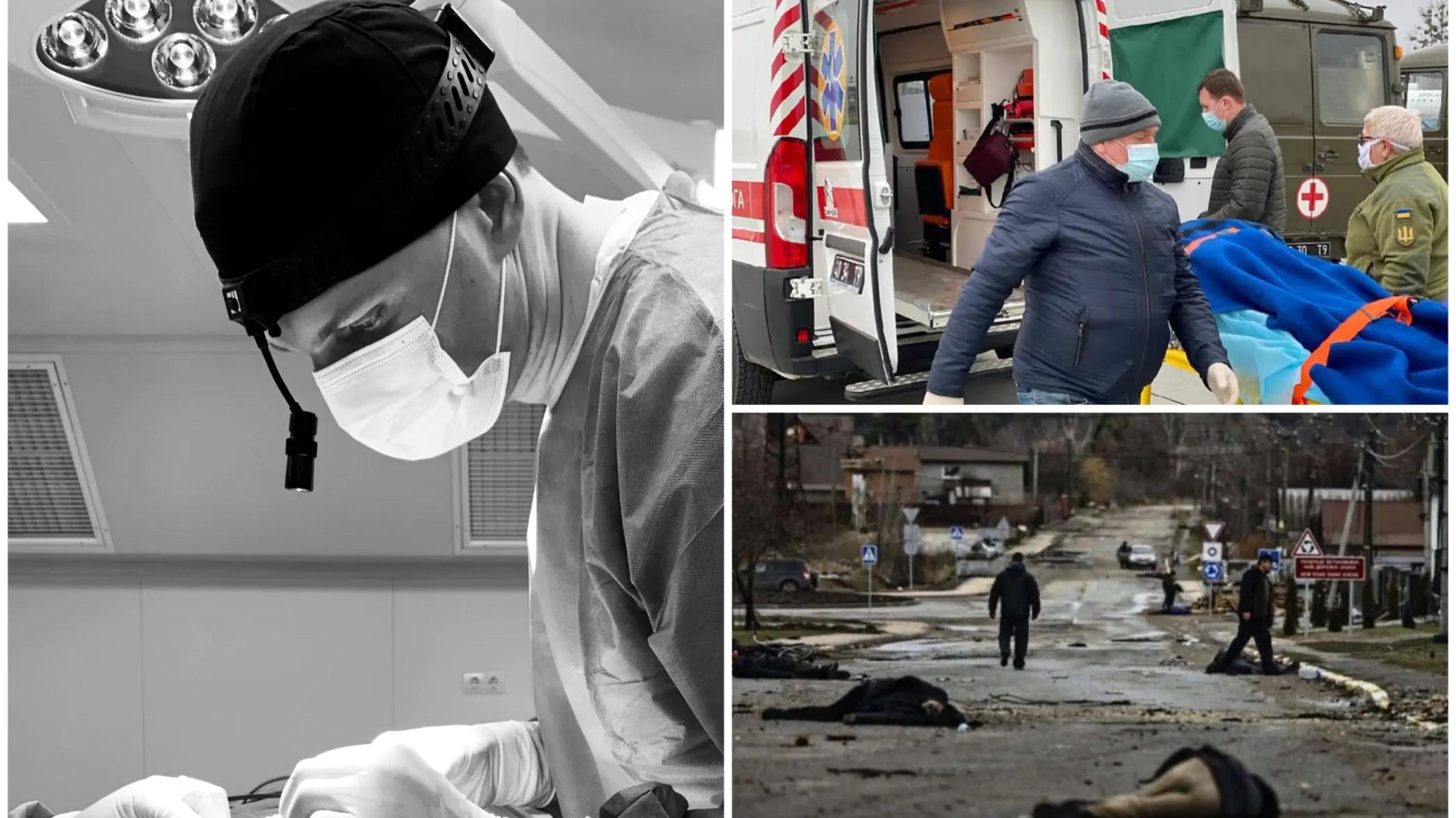 Doctors Helping the Injured in Ukraine