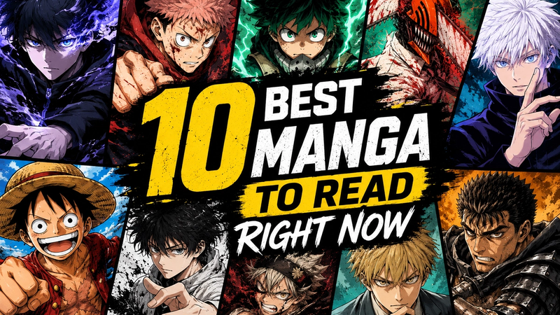 10 Best Manga to Read Right Now in 2026 — For Every Type of Reader