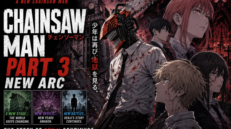 Chainsaw Man Part 3 Has Started — Fujimoto Is Back and the Manga Has Never Been Wilder