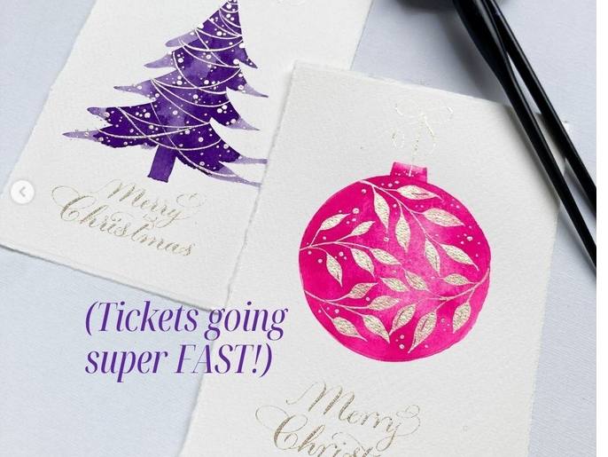'Gorgeously Swirly Calligraphy' with Claire from by Moon and Tide