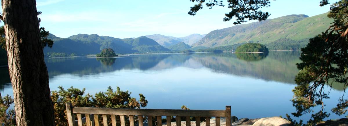 Bench at Friars Crag