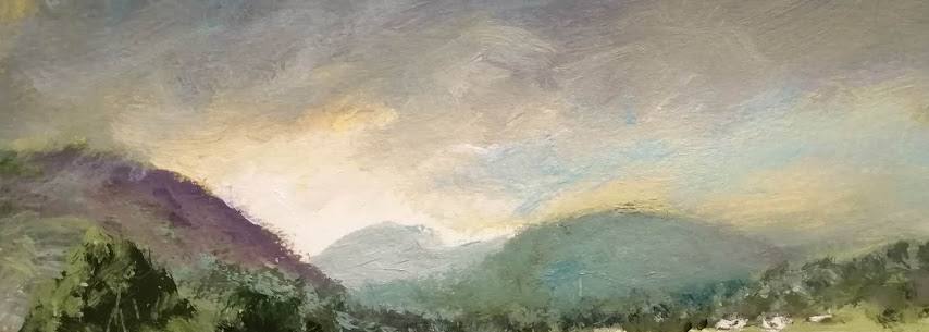'Breaking the rules of Painting' ~ Landscapes with Roy Simmons