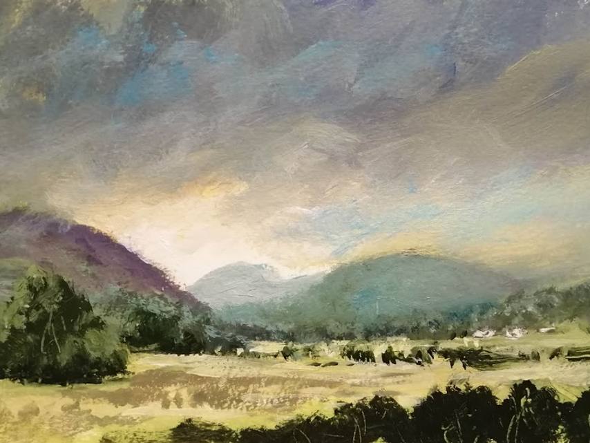 'Breaking the rules of Painting' ~ Landscapes with Roy Simmons