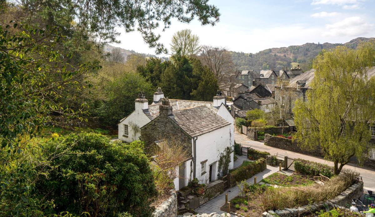 Grasmere seen across the valley. Photo: Gareth Gardner