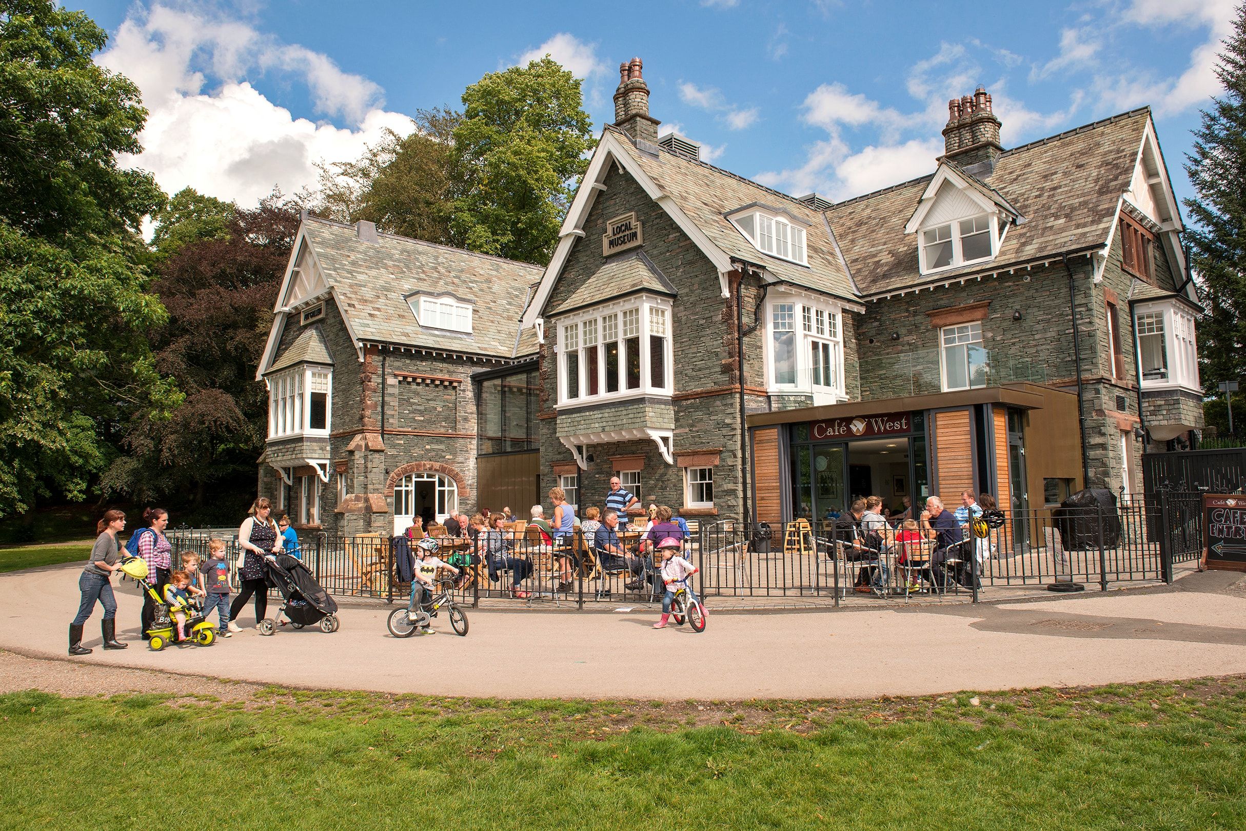 Keswick Museum from Fitz Park