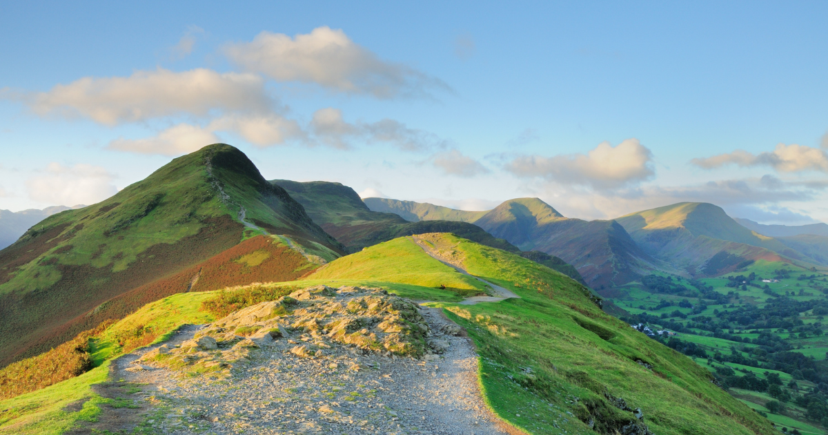 The path along Catbells 