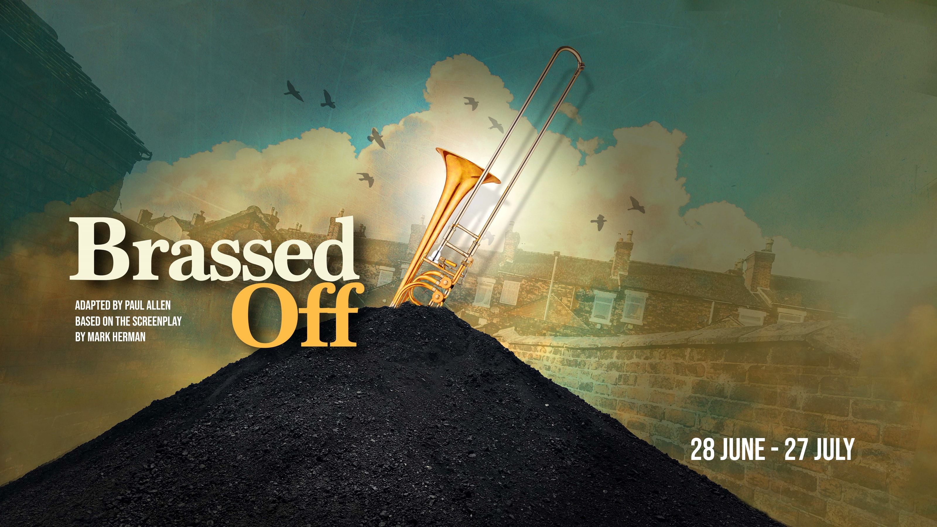 brassed off theatre production theatre by the lake, keswick, the lake district