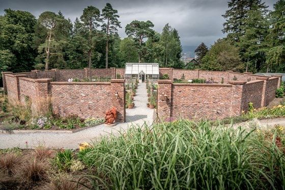 The Lingholm walled garden