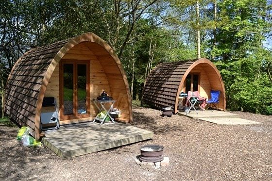 Camping pods
