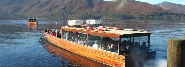 Keswick Lauch on Derwentwater with Catbells in the background