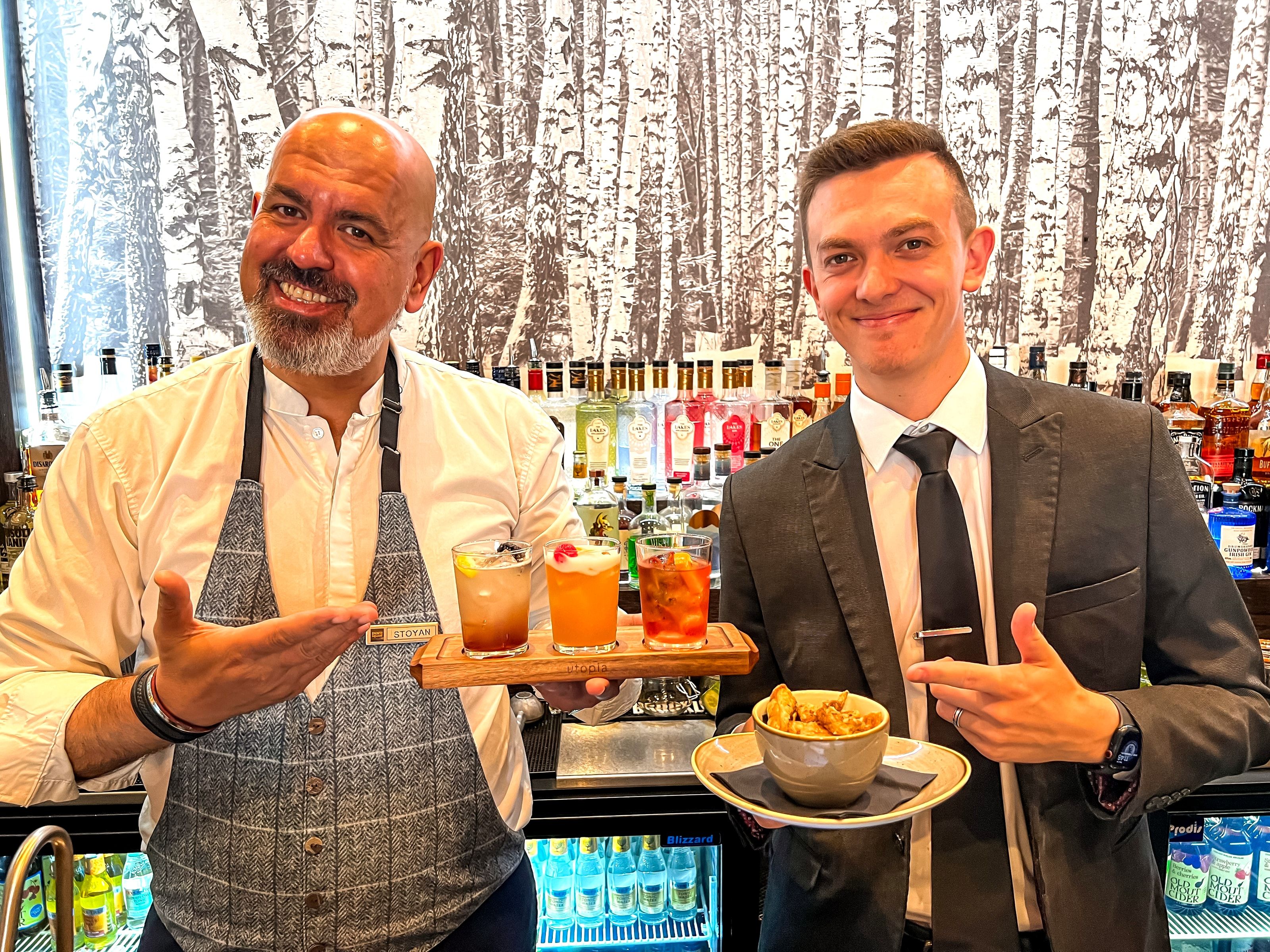 Inn on the Square's new Cocktail Flight and free nibbles